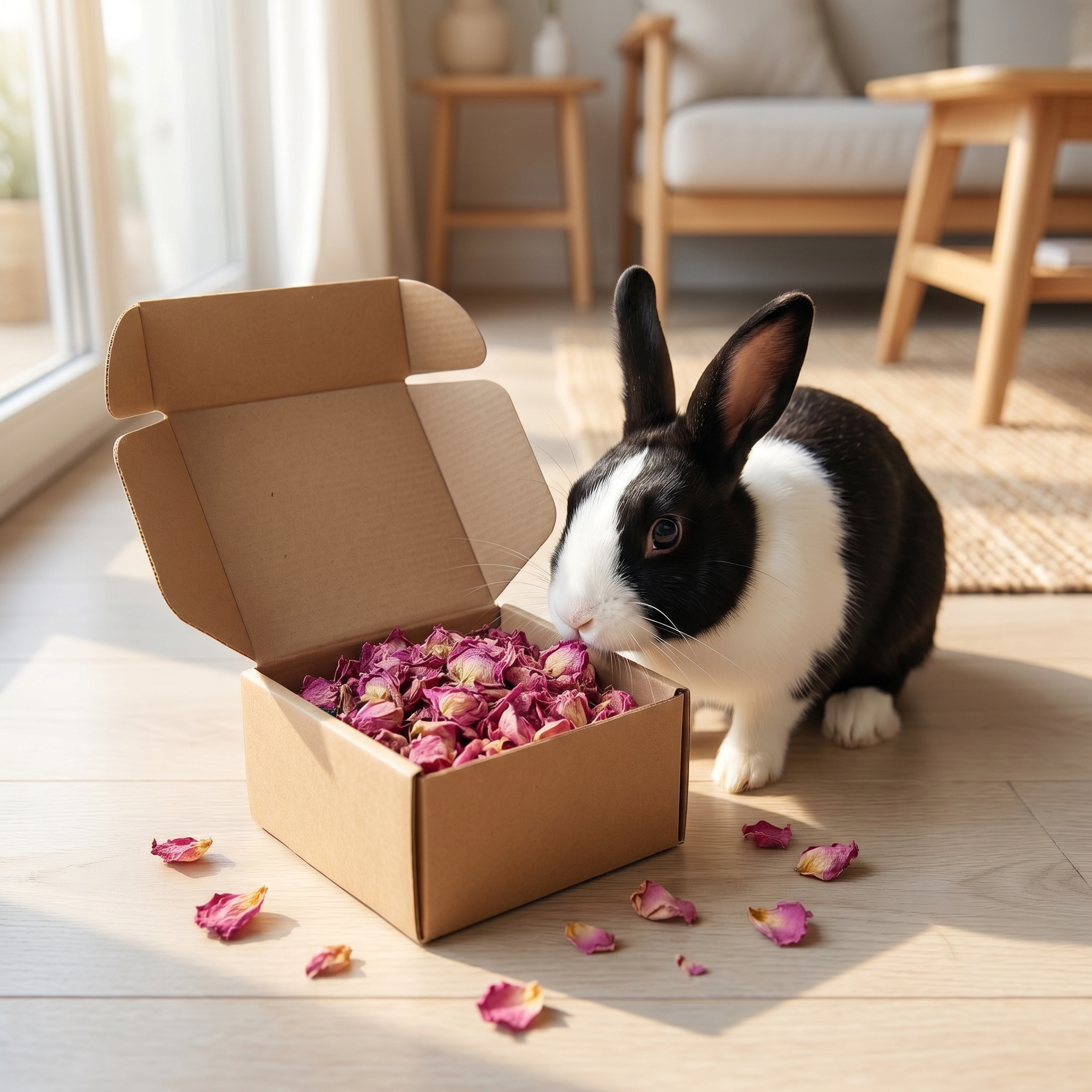 Pétalos de Rosa — Caja abierta