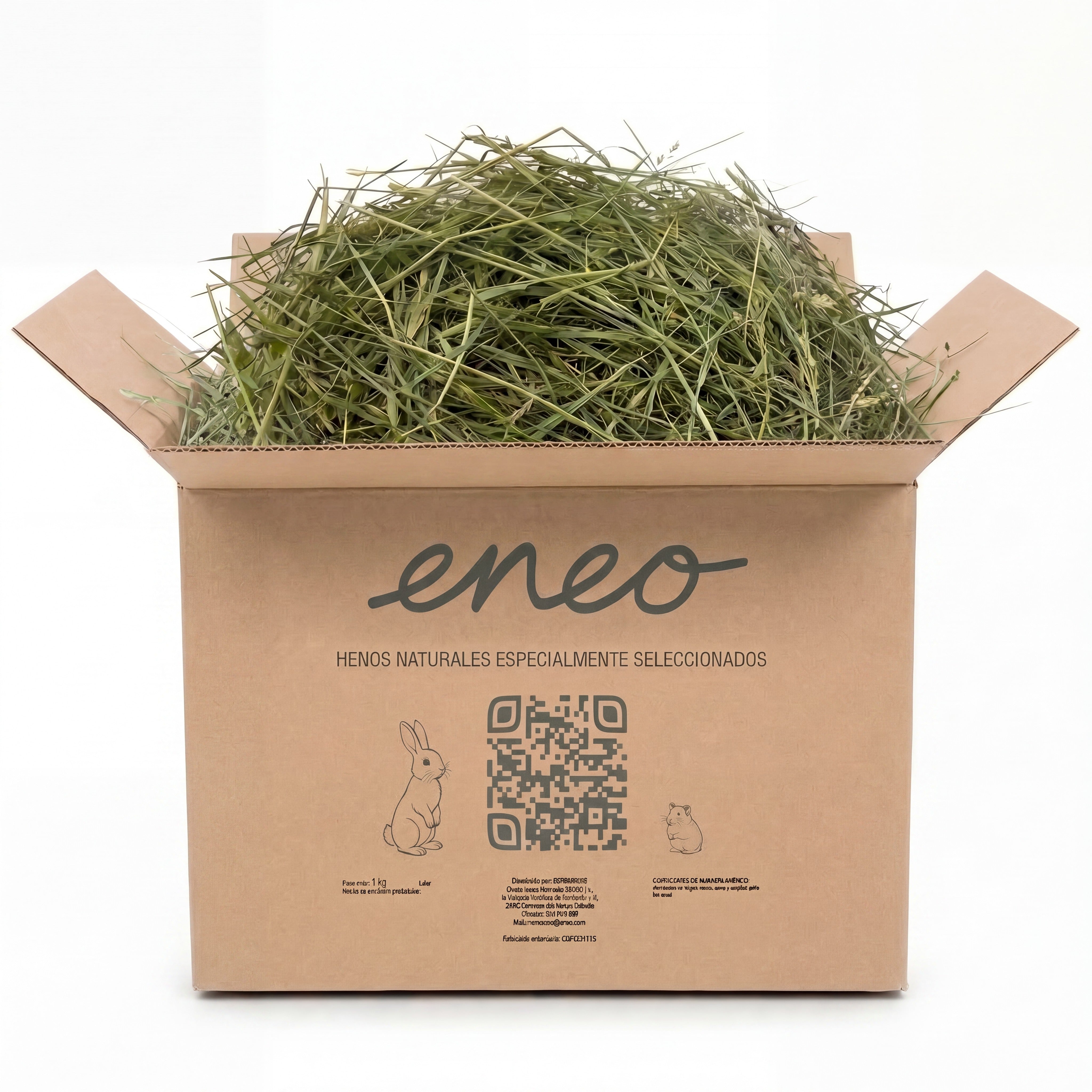 Festuca Extra Verde 1kg en caja de envío abierta#peso_1kg